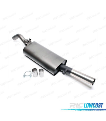 SILENZIATORE DI SCARICO PER VOLKSWAGEN VW GOLF II 1983-1991