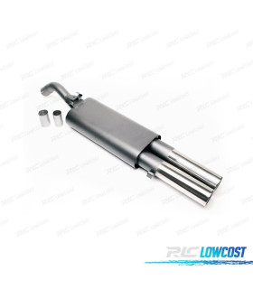 SILENZIATORE DI SCARICO PER VOLKSWAGEN VW GOLF II 08 1983-10 1991