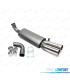 SILENZIATORE DI SCARICO PER AUDI 80 1986-1996 x2 BIS