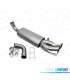 SILENZIATORE DI SCARICO PER AUDI 80 1986-1996 x2 DTM