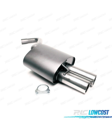 SILENZIATORE DI SCARICO PER BMW SERIE 3 E90 E91 2005- x2 PEZZI