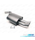 SILENZIATORE DI SCARICO PER BMW SERIE 3 E90 E91 2005- x2 DTM