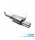 SILENZIATORE DI SCARICO PER BMW SERIE 3 COMPACT E36 1994-2000 x2 BIS