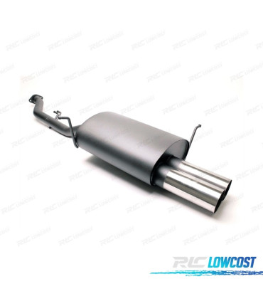 SILENZIATORE DI SCARICO PER BMW SERIE 3 COMPACT E36 1994-2000 x2
