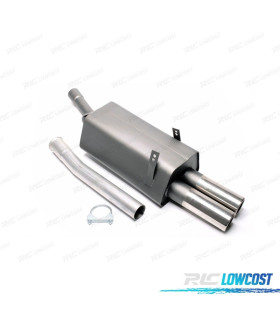 SILENZIATORE DI SCARICO PER BMW SERIE 3 E36 L6 1991-1998 x2 PEZZI
