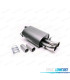 SILENZIATORE DI SCARICO PER BMW SERIE 5 E39 1998-2003 x2 DTM
