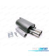 SILENZIATORE DI SCARICO PER BMW SERIE 5 TOURING E39 1998-2003 x2