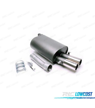 SILENZIATORE DI SCARICO PER BMW SERIE 5 TOURING E39 1998-2003 x2