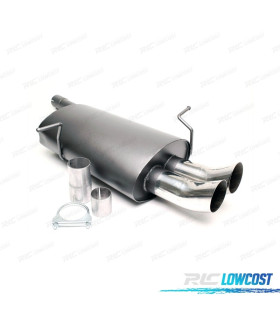 SILENZIATORE DI SCARICO PER BMW SERIE 3 E46 1998-2001 x2 DTM