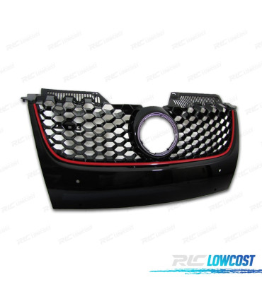 GRIGLIA VOLKSWAGEN VW GOLF 5 LOOK GTI NERA ROSSA