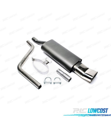 SILENZIATORE DI SCARICO PER VOLKSWAGEN VW POLO III 1985-1994 DTM