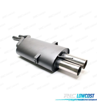 SILENZIATORE DI SCARICO PER BMW SERIE 3 E46 2000- x2