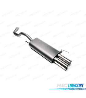 SILENZIATORE DI SCARICO PER VOLKSWAGEN VW POLO 1994-2001 x2
