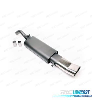 SILENZIATORE DI SCARICO PER VOLKSWAGEN VW GOLF II 1983-1991 DTM