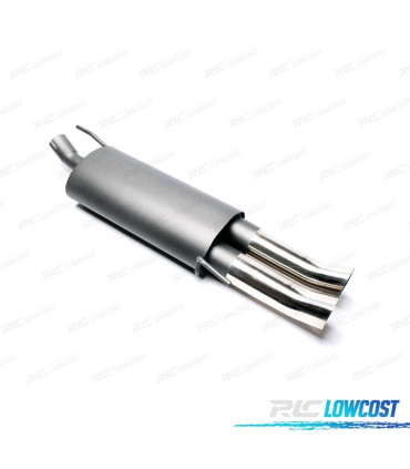 SILENZIATORE DI SCARICO PER VOLKSWAGEN VW GOLF III, GOLF III CABRIO 1991-1998 x2 DTM