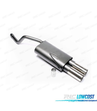 SILENZIATORE DI SCARICO PER FIAT PUNTO II 1999-2003 x2