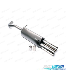 SILENZIATORE DI SCARICO PER VOLKSWAGEN VW LUPO 1997-2005 x2