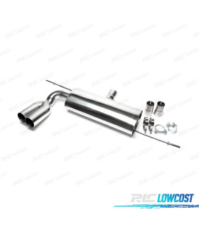 SILENZIATORE DI SCARICO PER AUDI A3 8P 05 2003- x2
