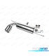 SILENZIATORE DI SCARICO PER AUDI A3 8P 05 2003- x2 P.GTI