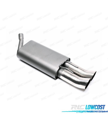 SILENZIATORE DI SCARICO PER RENAULT TWINGO 03 1993- x2 DTM