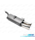 SILENZIATORE DI SCARICO PER OPEL ASTRA 1991-1998 x2 DTM
