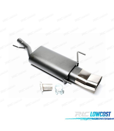 SILENZIATORE DI SCARICO PER OPEL ASTRA 1998-2009 x2 DTM