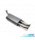 SILENZIATORE DI SCARICO PER OPEL CORSA 1993-2000 x2 DTM