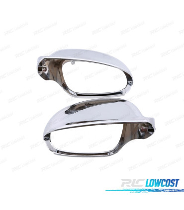 CALOTTA SPECCHIO RETROVISORE PER VOLKSWAGEN VW PASSAT 3C 05-10 CROMATO