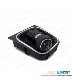 MANOPOLE CON GUAINA 5 VELOCITÀ PER VOLKSWAGEN VW GOLF 5 JETTA EOS SCIROCCO