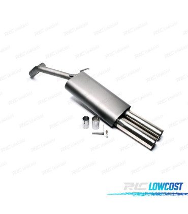 SILENZIATORE DI SCARICO PER VOLKSWAGEN VW POLO 12 1999-