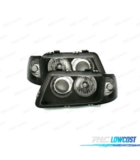 FARI AUDI A3 8L 96-00 ANGEL EYES FONDO NERO