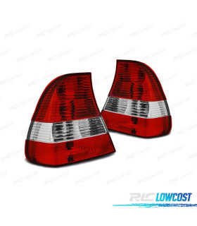 FANALI BMW E46 COMPACT 98-05 ROSSO CROMATO
