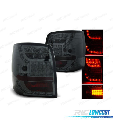FANALI VOLKSWAGEN VW PASSAT VARIANT 00-05 LED FONDO CROMATO FUMÉ