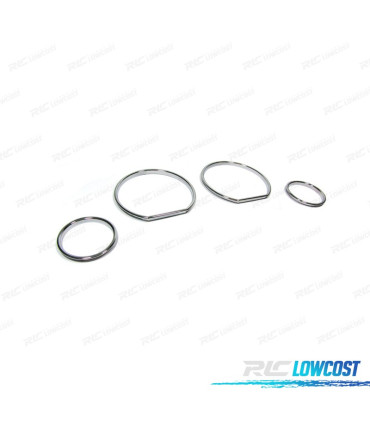 CERCHI CROMATI PER CRUSCOTTO STRUMENTI BMW E36