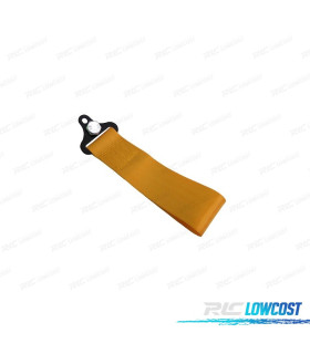 NASTRO TRAINO GIALLO IN TESSUTO