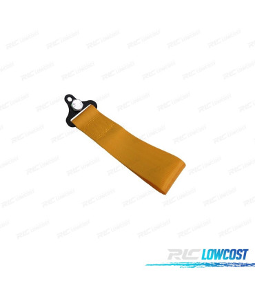 NASTRO TRAINO GIALLO IN TESSUTO