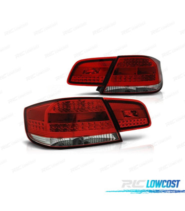 FANALI BMW E92 06-10 LED ROSSO CROMATO