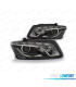 FARI PER AUDI Q5 08-12 LUCE DIURNA DRL FONDO NERO