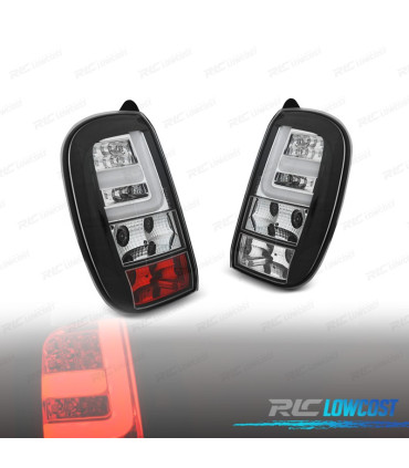 FARI DACIA DUSTER 10-13 BARRE LUMINOSE FONDO NERO