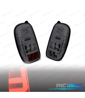 FANALI DACIA DUSTER 10-13 BARRE LED FONDO CROMATO FUME