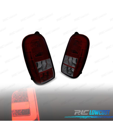 FANALI DACIA DUSTER 10-13 LIGHT BAR ROSSO FUMÉ