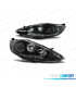 FARI PER FORD FIESTA 08-12 LUCE DIURNA SFONDO NERO