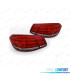 FANALI PER MERCEDES CLASSE E W212 09-13 LED ROSSO CROMATO