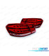 FANALI PER MERCEDES CLASSE E W212 09-13 LIGHT BAR ROSSO CROMATO