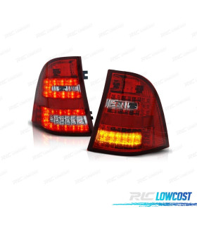 FANALI PER MERCEDES ML W163 98-05 LED ROSSO