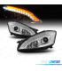 FARI PER MERCEDES CLASSE S W221 05-09 TUBE LIGHT FONDO CROMATO