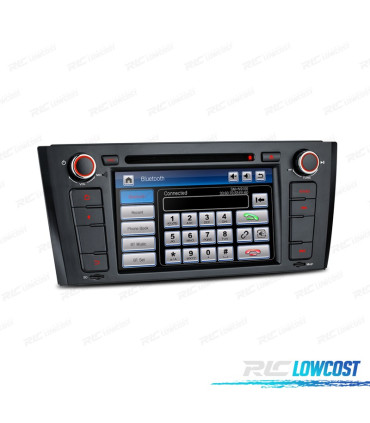 RADIO NAVIGATORE 7" PER BMW SERIE 1 E81 E82 E87 E88 04-11 USB GPS TOUCH HD