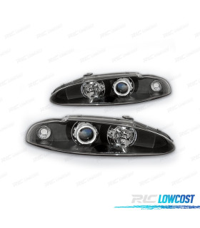 FARI PER MITSUBISHI ECLIPSE 97-99 ANGEL EYES FONDO NERO