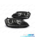 FARI PER VOLKSWAGEN VW GOLF 7 12-17 ASPECTO GTI LUCE DIURNA FONDO NERO