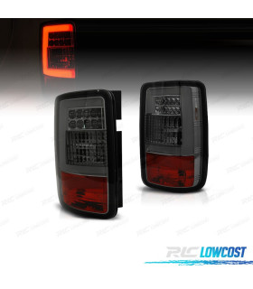 FANALI PER VOLKSWAGEN VW CADDY 04-15 FONDO CROMATO AFFUMICATO